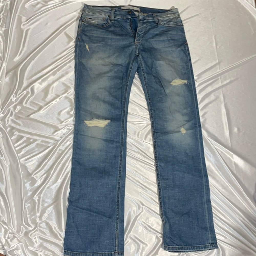 Joe’s Rocker Jeans Distressed Danie